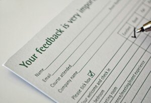 Feedback form