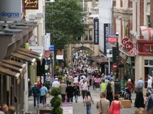 high street
