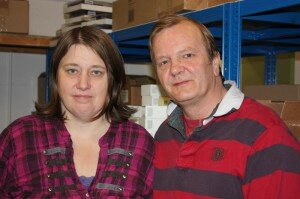 Denise and john, founders of thegroomedman.co.uk